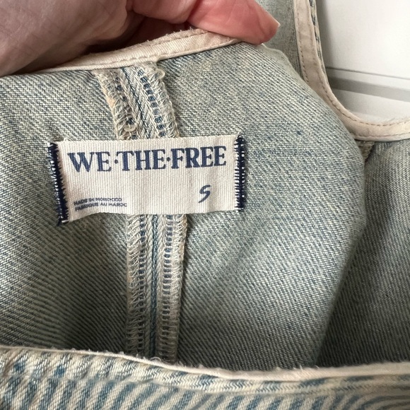 Striped Denim Overalls - Picture 4 of 5